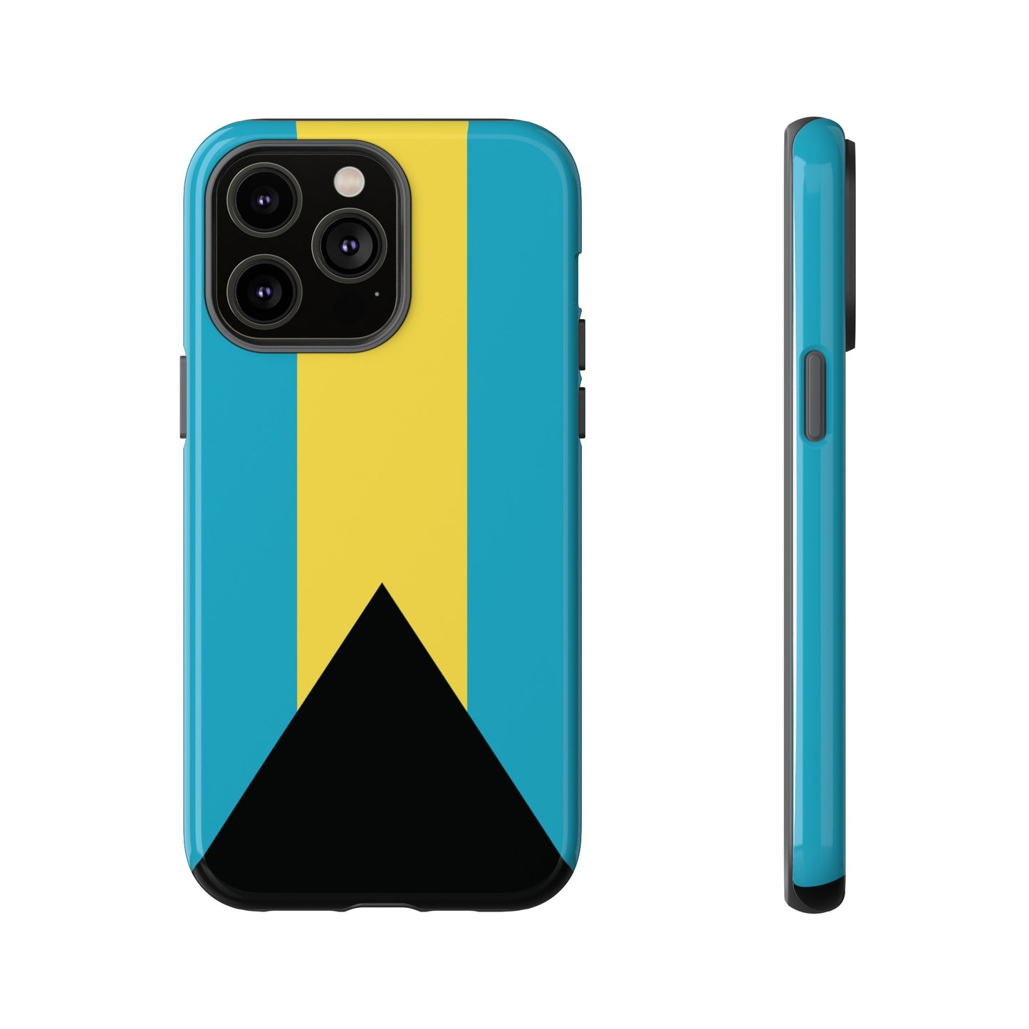 The Bahamas Flag Phone Case | iPhone 15 Plus/ Pro, 14, 13, 12| Google Pixel 7, Pro, 5| Samsung Galaxy S23 All Major Phone Models