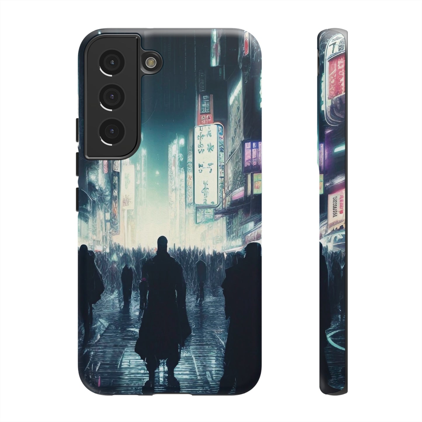 Strangers in the City Wallpaper Phone Case | iPhone 15 Plus/ Pro, 14, 13, 12| Google Pixel 7, Pro, 5| Samsung Galaxy S23 All Major Phone Models