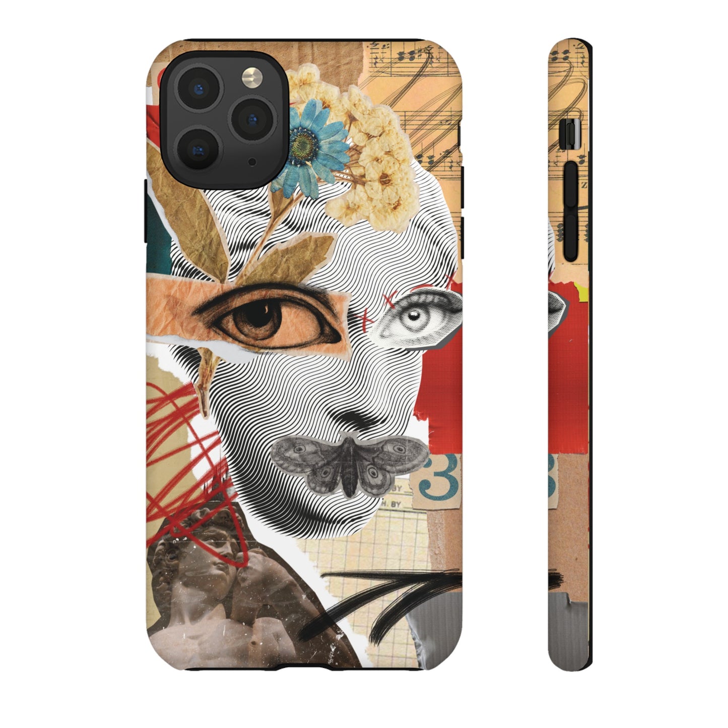 Woman Collage Wallpaper Phone Case | iPhone 15 Plus/ Pro, 14, 13, 12| Google Pixel 7, Pro, 5| Samsung Galaxy S23 All Major Phone Models