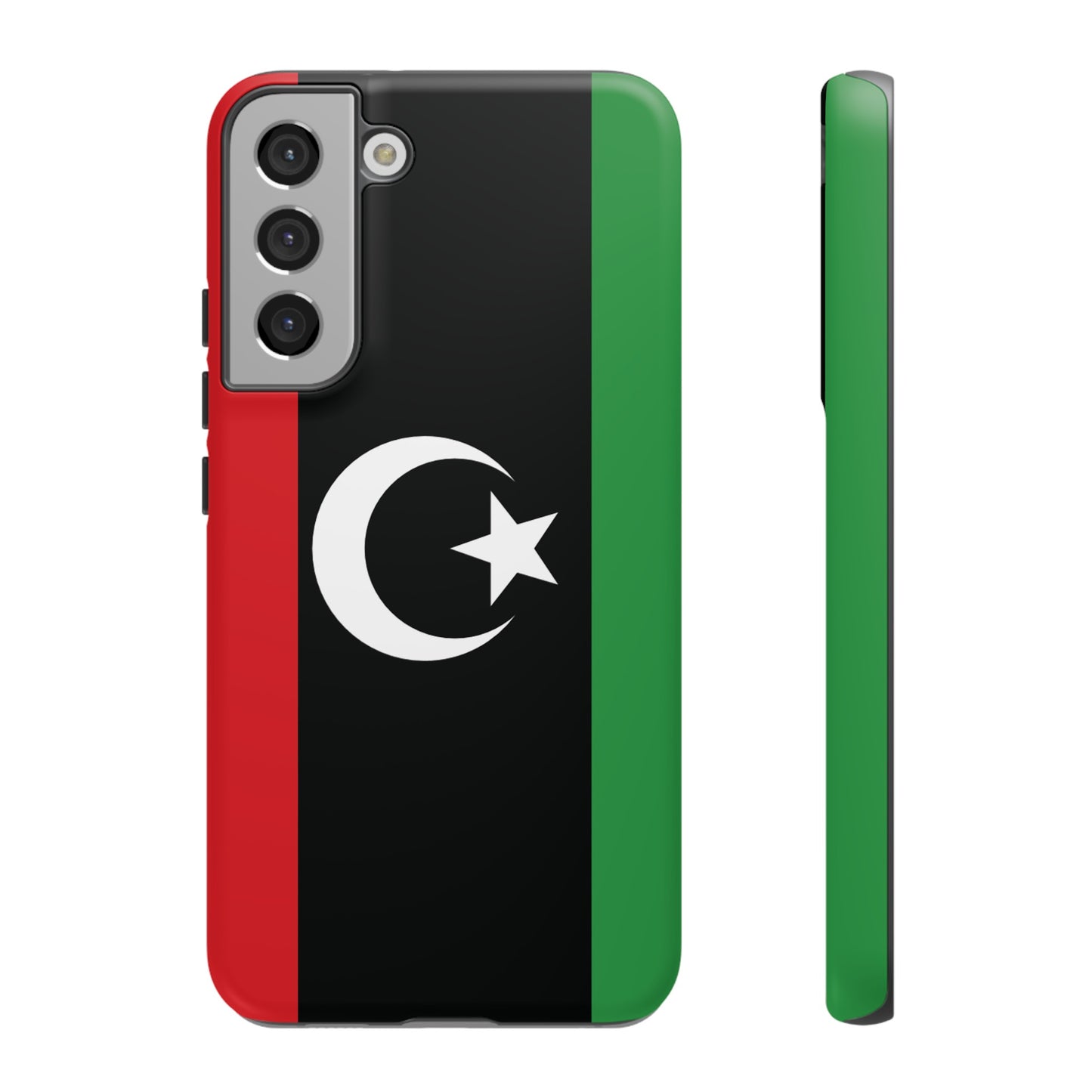 Libya Flag Phone Case | iPhone 15 Plus/ Pro, 14, 13, 12| Google Pixel 7, Pro, 5| Samsung Galaxy S23 All Major Phone Models