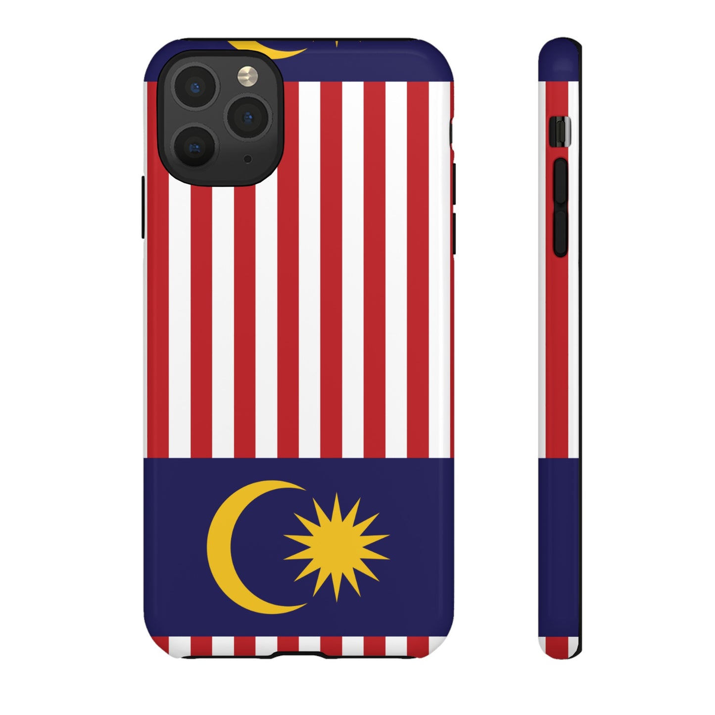 Malaysia Flag Phone Case | iPhone 15 Plus/ Pro, 14, 13, 12| Google Pixel 7, Pro, 5| Samsung Galaxy S23 All Major Phone Models