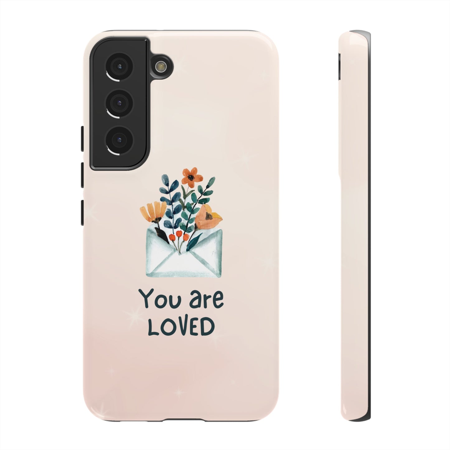 You Are Loved Phone Case | iPhone 15 Plus/ Pro, 14, 13, 12| Google Pixel 7, Pro, 5| Samsung Galaxy S23 All Major Phone Models