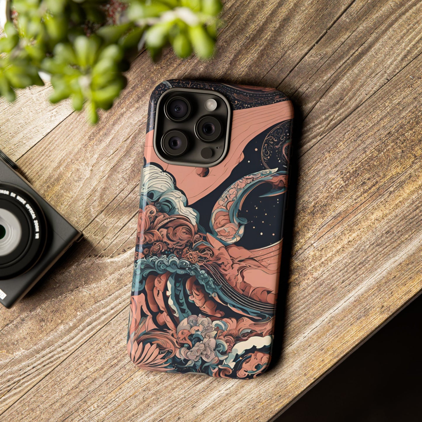 Abstract Landscape Phone Case| iPhone 15 Plus/ Pro, 14, 13, 12| Google Pixel 7, Pro, 5| Samsung Galaxy S23 All Major Phone Models