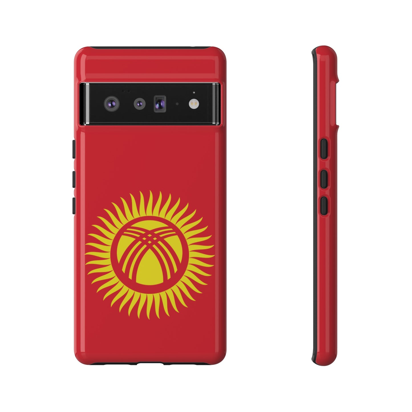 Kyrgyzstan Flag Phone Case | iPhone 15 Plus/ Pro, 14, 13, 12| Google Pixel 7, Pro, 5| Samsung Galaxy S23 All Major Phone Models