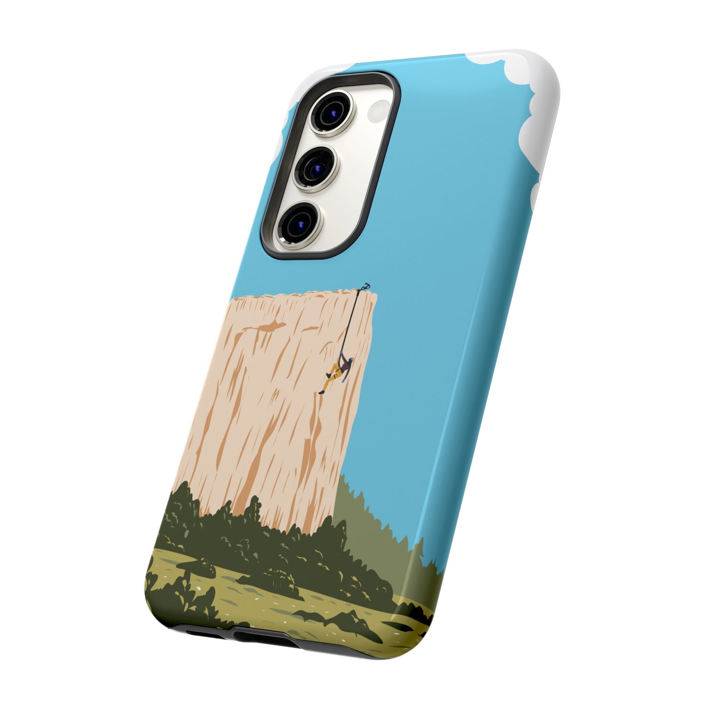 Climber Wallpaper Phone Case | iPhone 15 Plus/ Pro, 14, 13, 12| Google Pixel 7, Pro, 5| Samsung Galaxy S23 All Major Phone Models