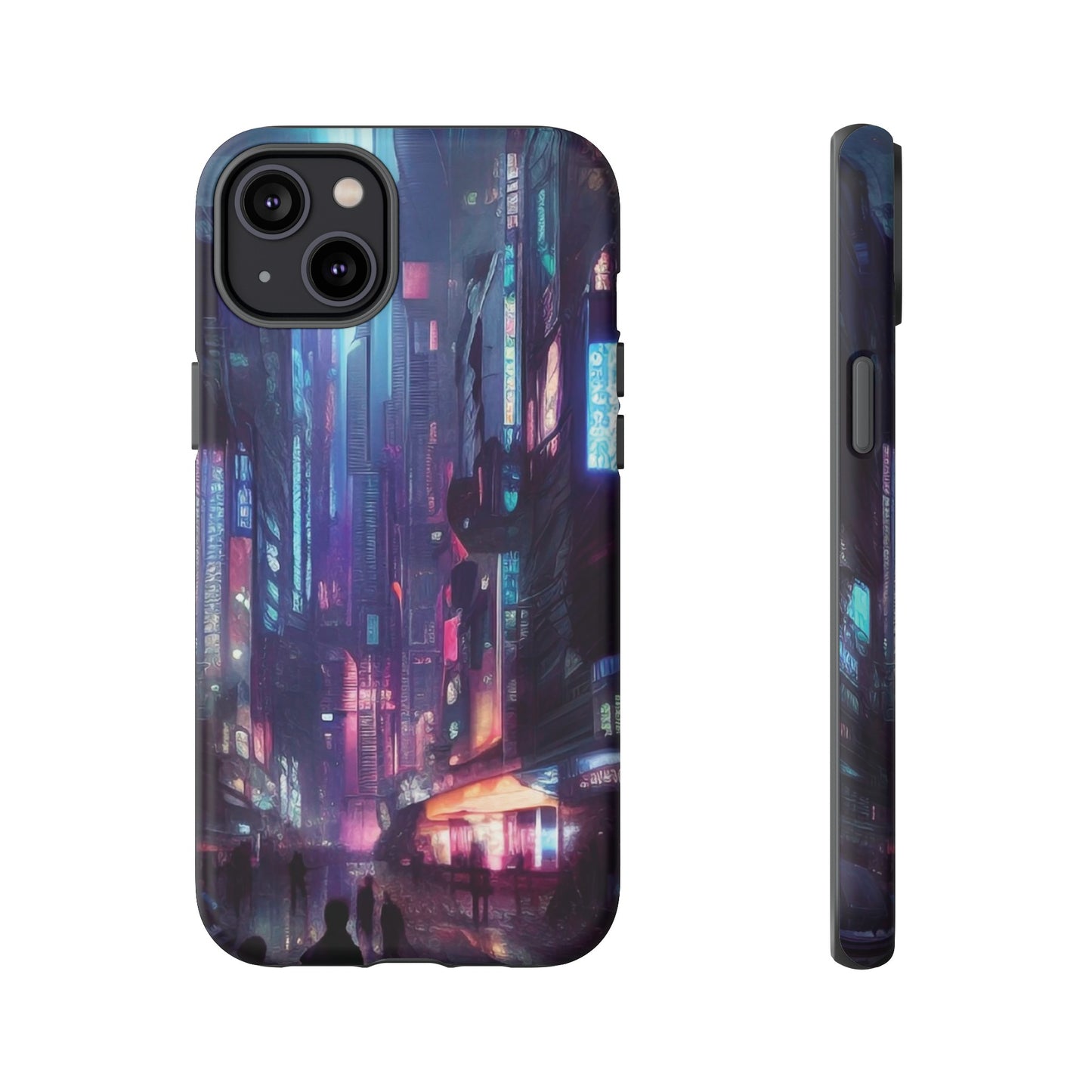 Futuristic Sci-Fi City Wallpaper Phone Case | iPhone 15 Plus/ Pro, 14, 13, 12| Google Pixel 7, Pro, 5| Samsung Galaxy S23 All Major Phone Models