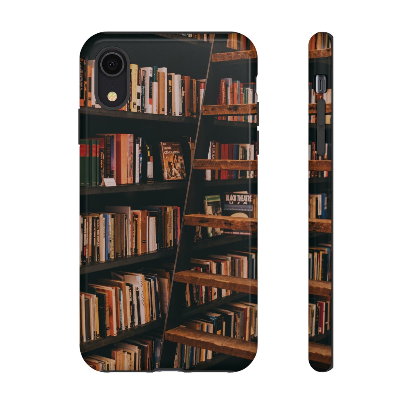 Bookcase Wallpaper Phone Case | iPhone 15 Plus/ Pro, 14, 13, 12| Google Pixel 7, Pro, 5| Samsung Galaxy S23 All Major Phone Models