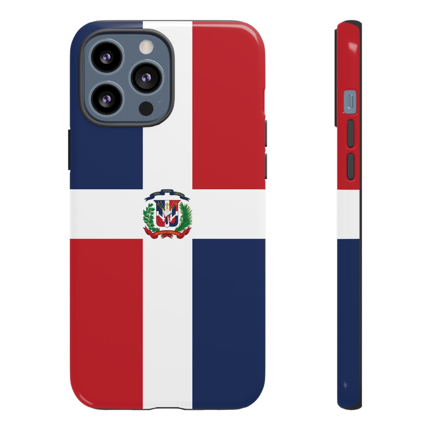 Dominican Republic Flag Phone Case | iPhone 15 Plus/ Pro, 14, 13, 12| Google Pixel 7, Pro, 5| Samsung Galaxy S23 All Major Phone Models