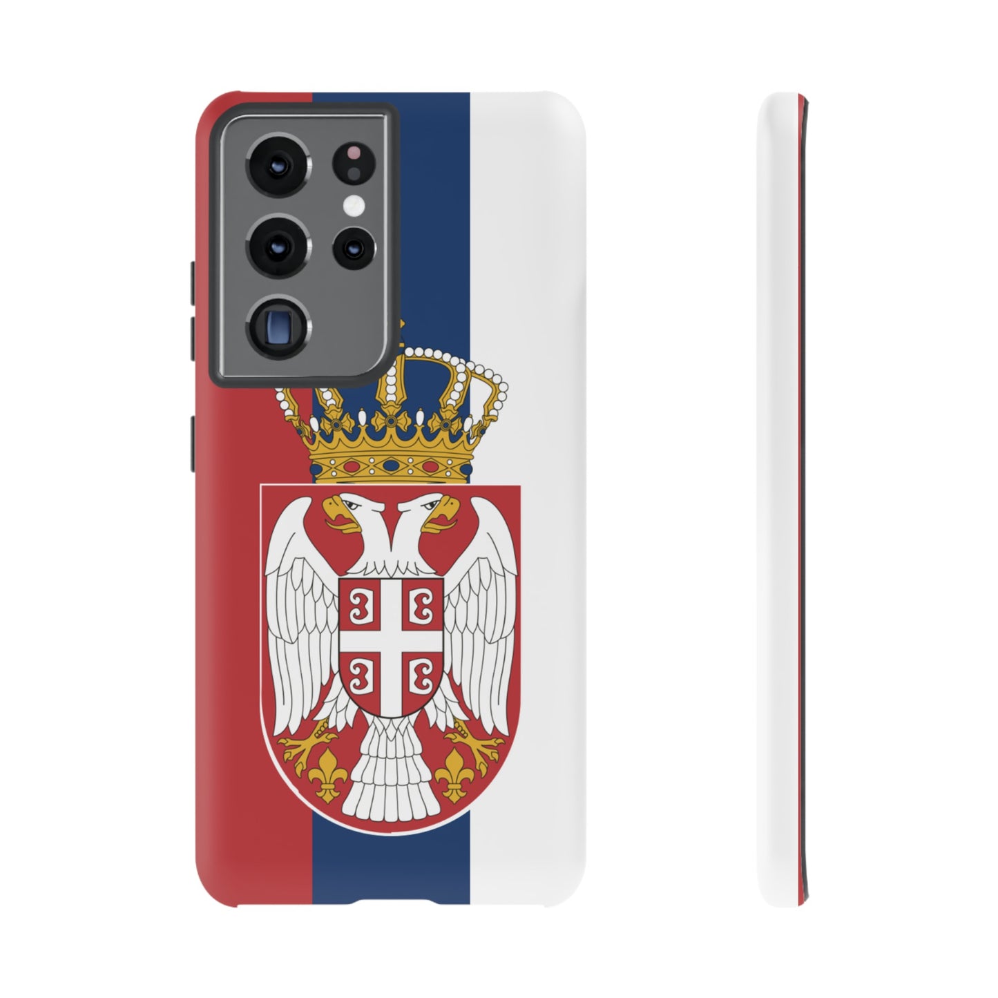 Serbia Flag Phone Case | iPhone 15 Plus/ Pro, 14, 13, 12| Google Pixel 7, Pro, 5| Samsung Galaxy S23 All Major Phone Models