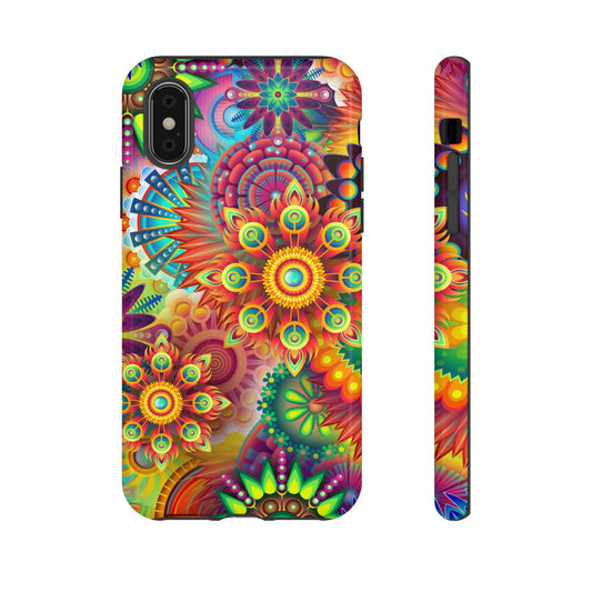 Colourful Flowers Phone Case | iPhone 15 Plus/ Pro, 14, 13, 12| Google Pixel 7, Pro, 5| Samsung Galaxy S23 All Major Phone Models