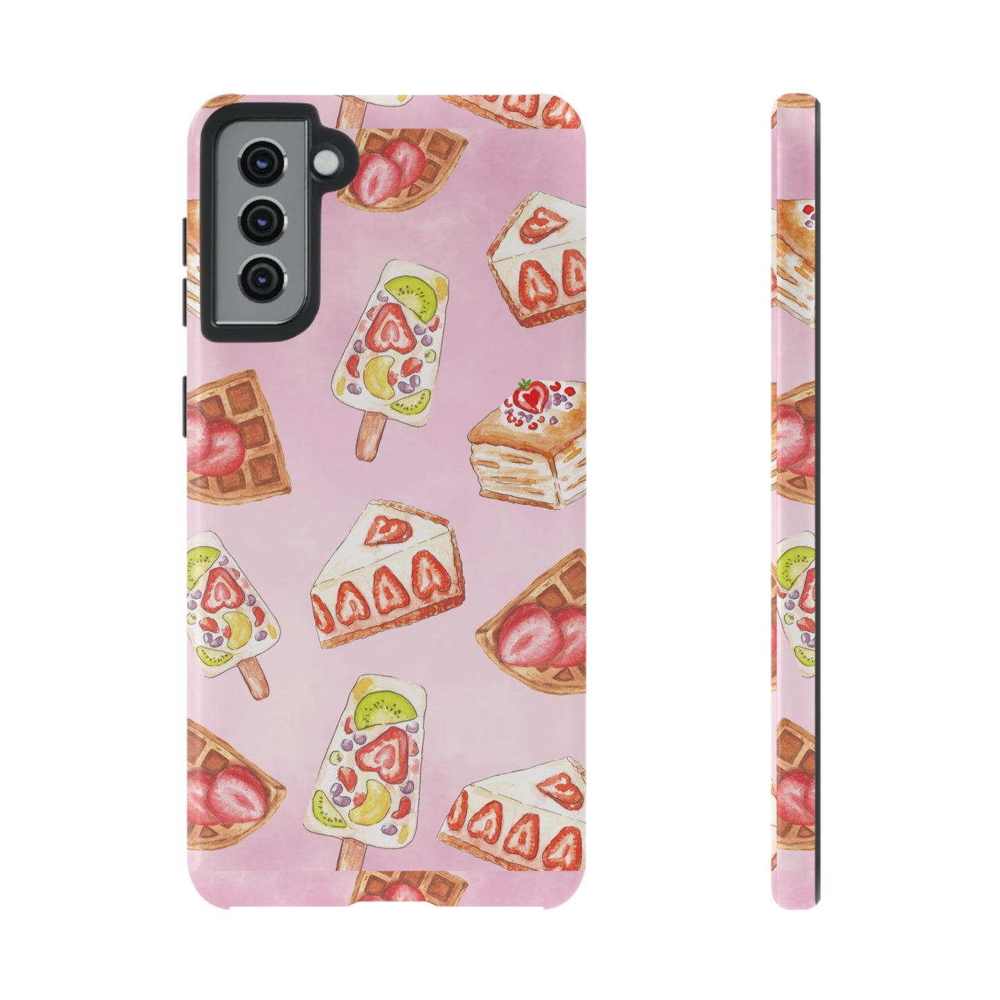 Assorted Dessert Wallpaper Phone Case | iPhone 15 Plus/ Pro, 14, 13, 12| Google Pixel 7, Pro, 5| Samsung Galaxy S23 All Major Phone Models