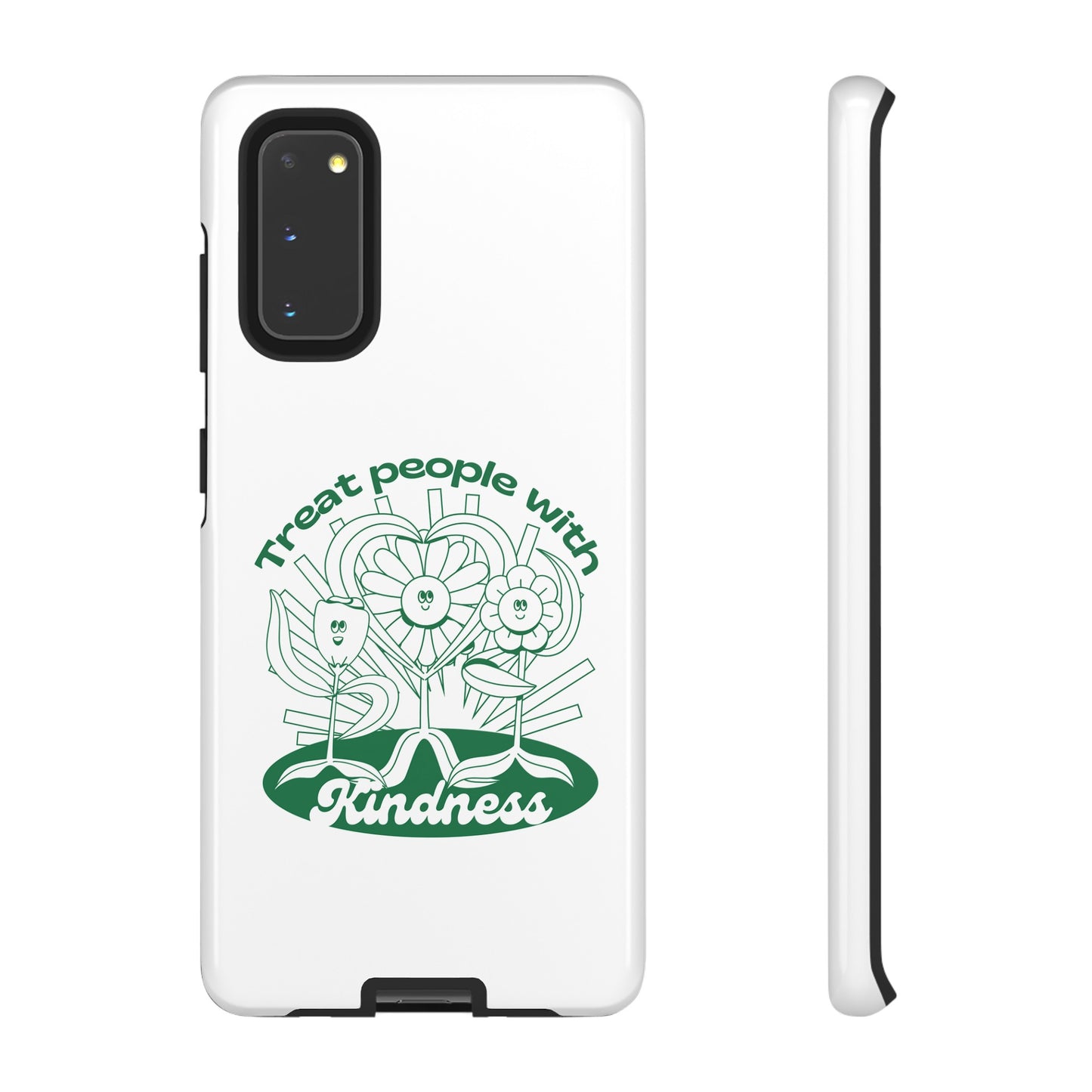 Treat People With Kindness Phone Case | iPhone 15 Plus/ Pro, 14, 13, 12| Google Pixel 7, Pro, 5| Samsung Galaxy S23 All Major Phone Models