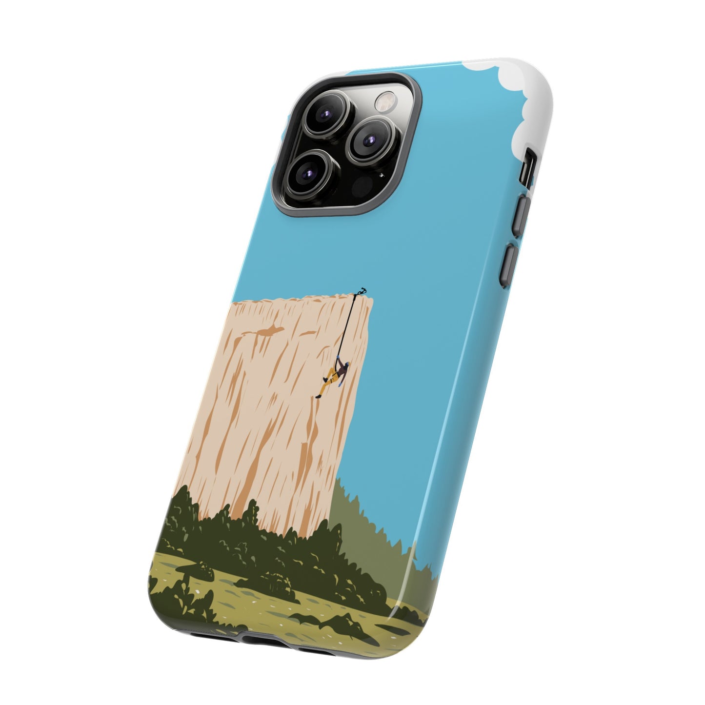 Climber Wallpaper Phone Case | iPhone 15 Plus/ Pro, 14, 13, 12| Google Pixel 7, Pro, 5| Samsung Galaxy S23 All Major Phone Models