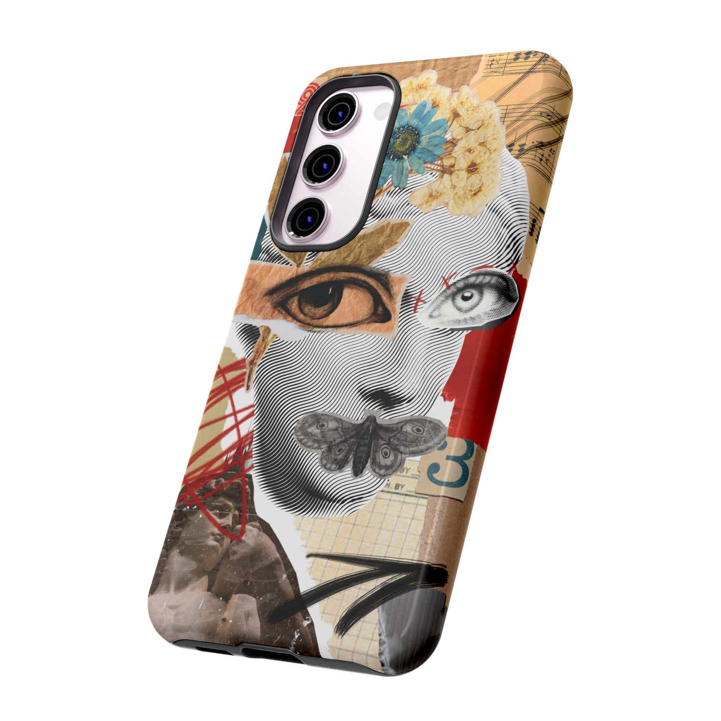 Woman Collage Wallpaper Phone Case | iPhone 15 Plus/ Pro, 14, 13, 12| Google Pixel 7, Pro, 5| Samsung Galaxy S23 All Major Phone Models