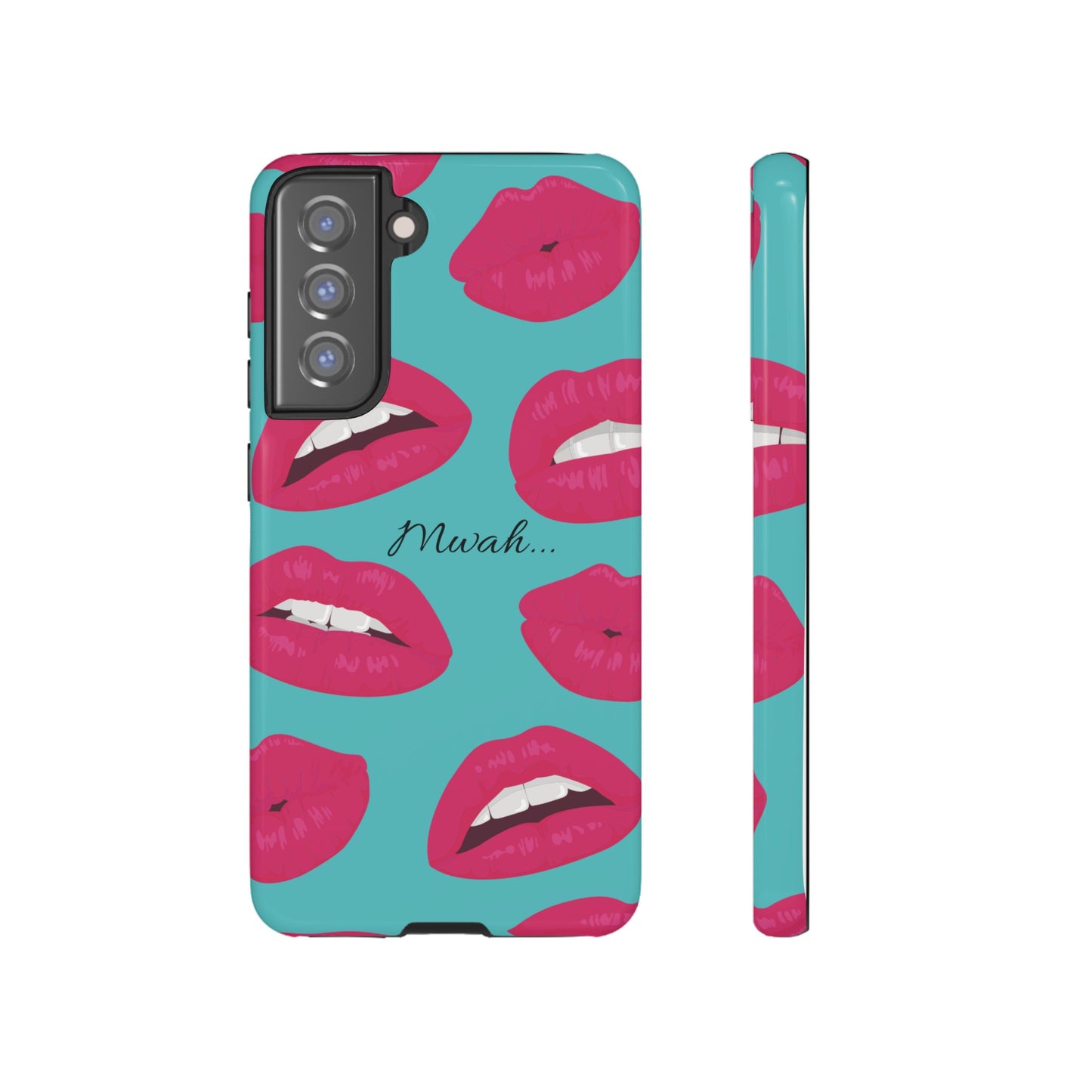 Mwah! Wallpaper Phone Case | iPhone 15 Plus/ Pro, 14, 13, 12| Google Pixel 7, Pro, 5| Samsung Galaxy S23 All Major Phone Models