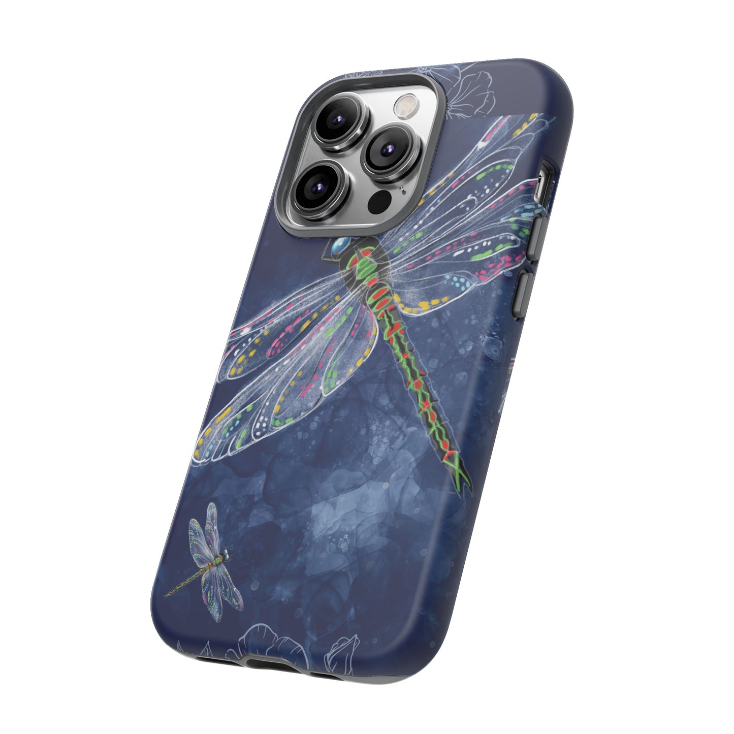 Dragonfly Wallpaper Phone Case | iPhone 15 Plus/ Pro, 14, 13, 12| Google Pixel 7, Pro, 5| Samsung Galaxy S23 All Major Phone Models