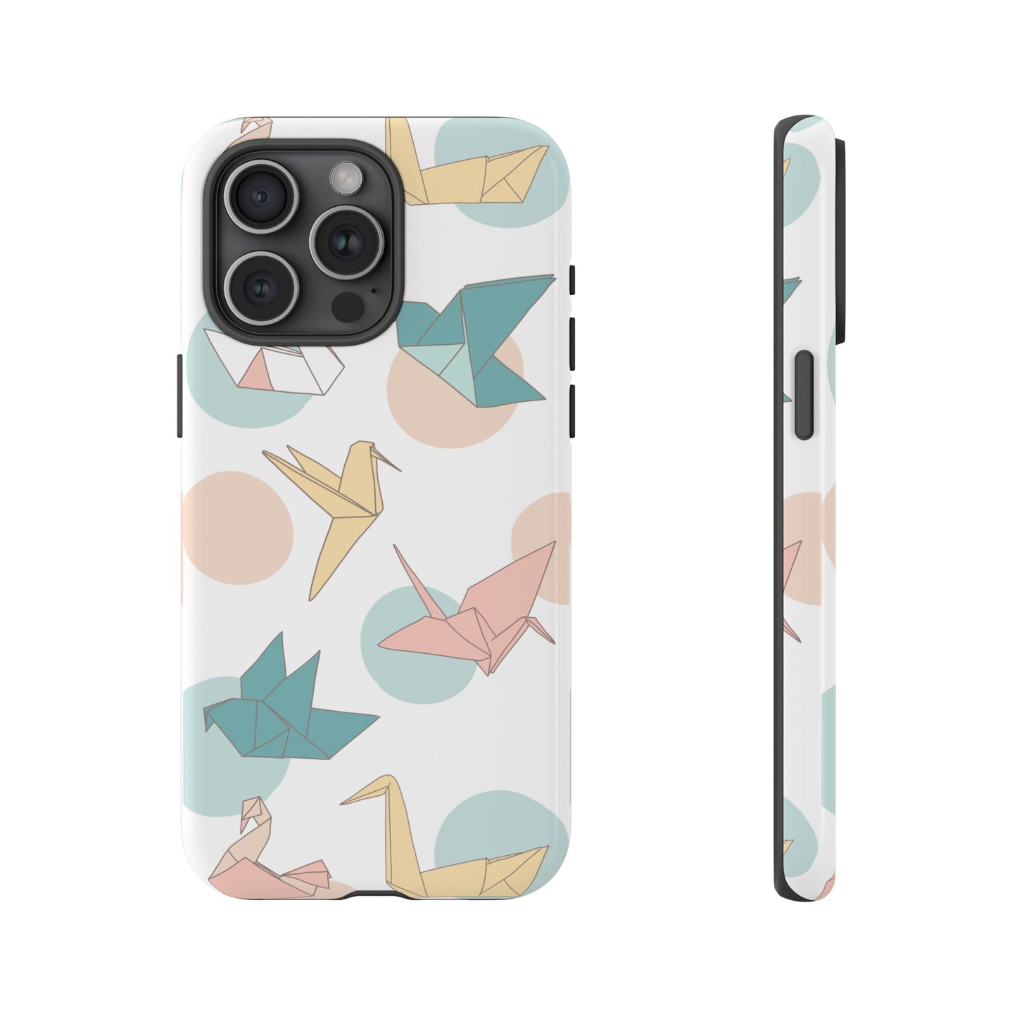 Origami Wallpaper Phone Case | iPhone 15 Plus/ Pro, 14, 13, 12| Google Pixel 7, Pro, 5| Samsung Galaxy S23 All Major Phone Models