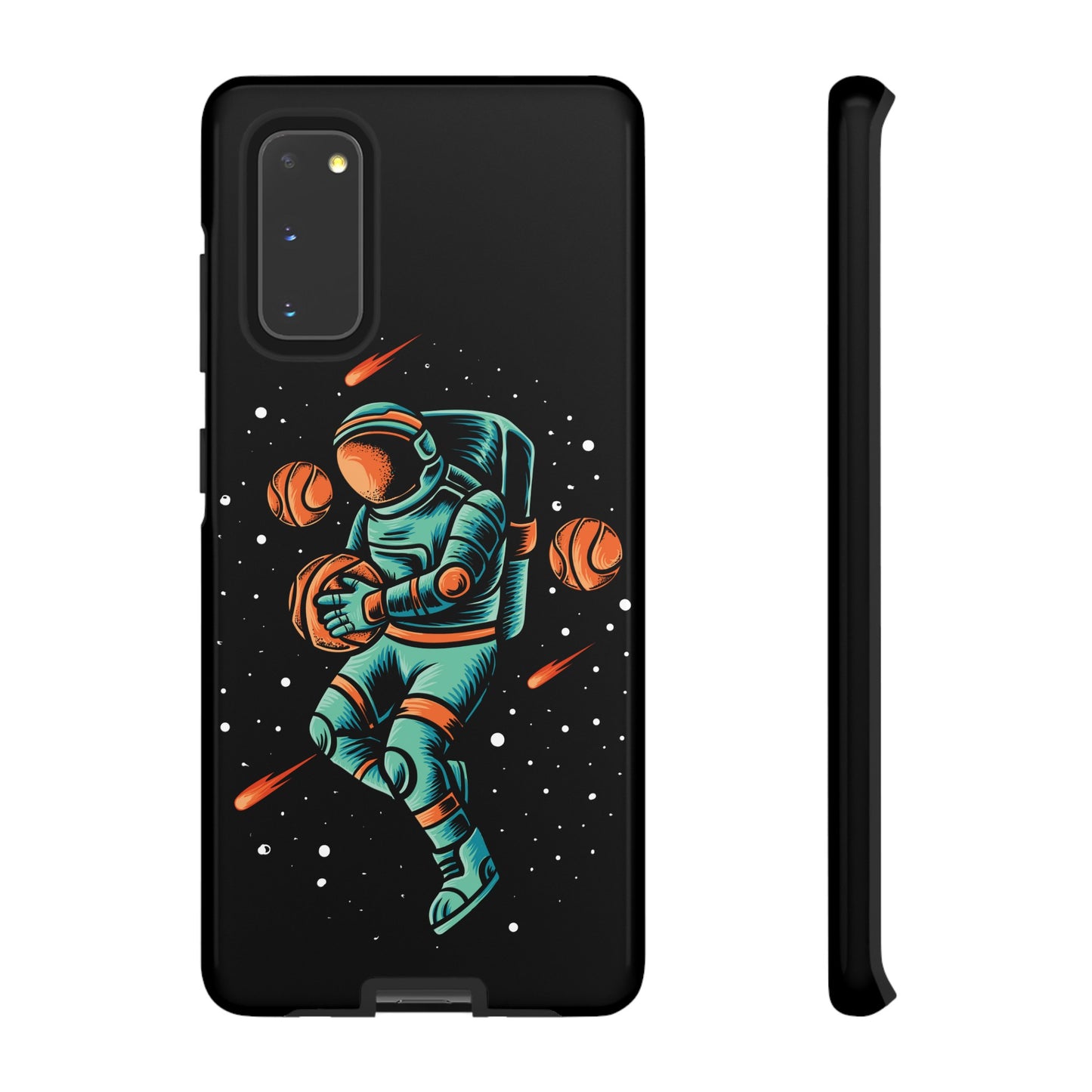 Space Basketball Phone Case | iPhone 15 Plus/ Pro, 14, 13, 12| Google Pixel 7, Pro, 5| Samsung Galaxy S23 All Major Phone Models