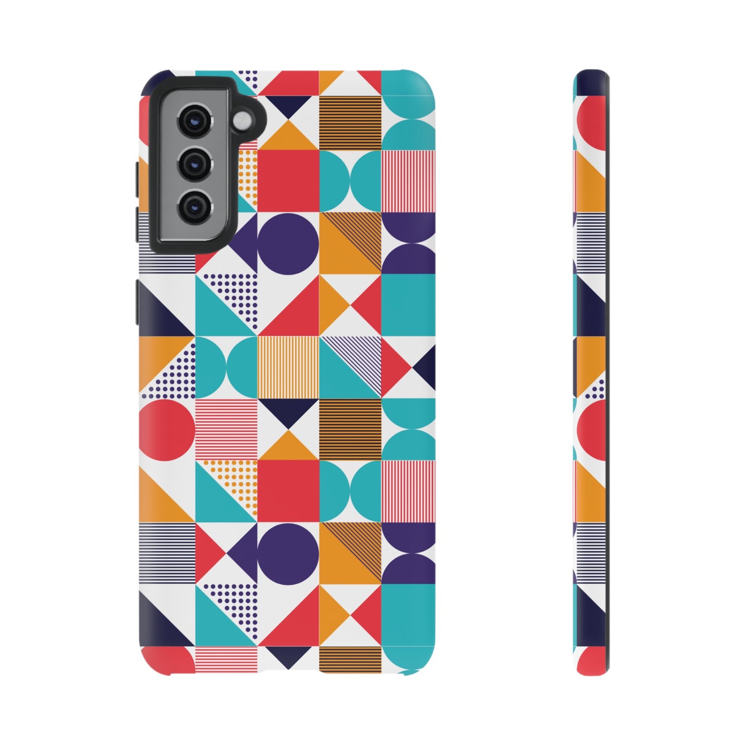 Geometric Patterned Wallpaper Phone Case | iPhone 15 Plus/ Pro, 14, 13, 12| Google Pixel 7, Pro, 5|Samsung Galaxy S23 All Major Phone Models