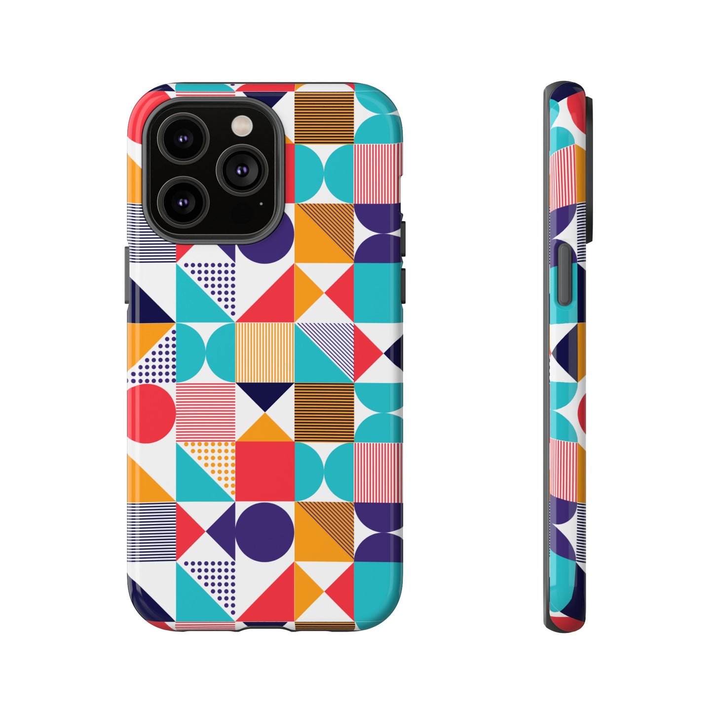 Geometric Patterned Wallpaper Phone Case | iPhone 15 Plus/ Pro, 14, 13, 12| Google Pixel 7, Pro, 5|Samsung Galaxy S23 All Major Phone Models