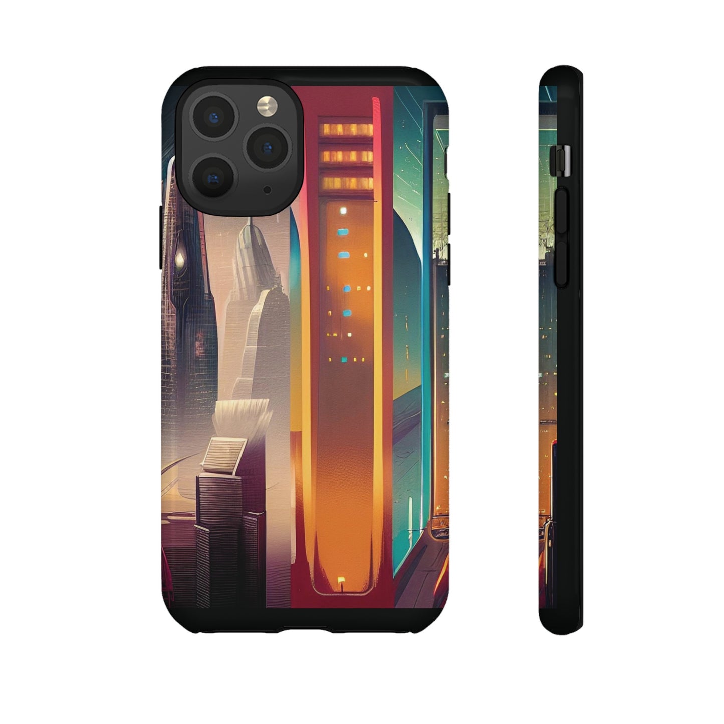 Sci-Fi  Buildings Wallpaper Phone Case | iPhone 15 Plus/ Pro, 14, 13, 12| Google Pixel 7, Pro, 5| Samsung Galaxy S23 All Major Phone Models