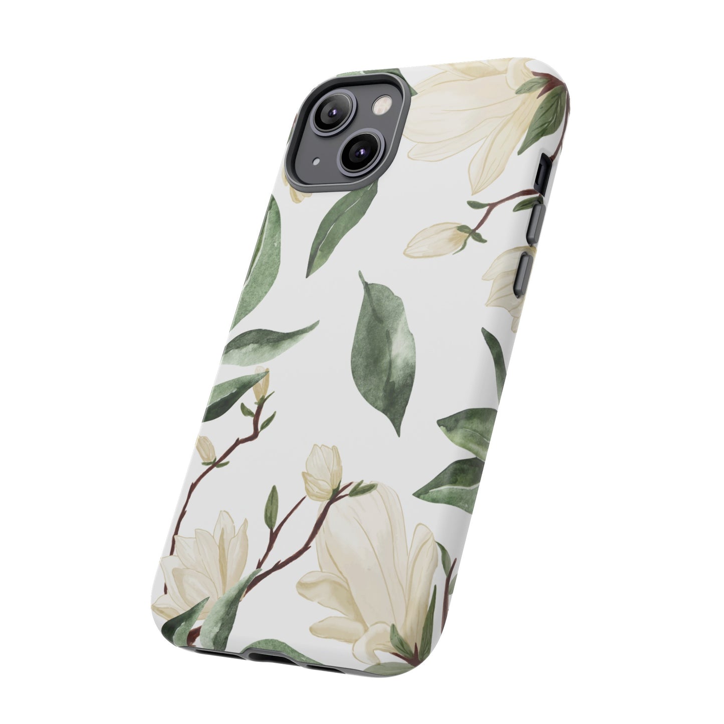 Light Floral Wallpaper Phone Case | iPhone 15 Plus/ Pro, 14, 13, 12| Google Pixel 7, Pro, 5| Samsung Galaxy S23 All Major Phone Models