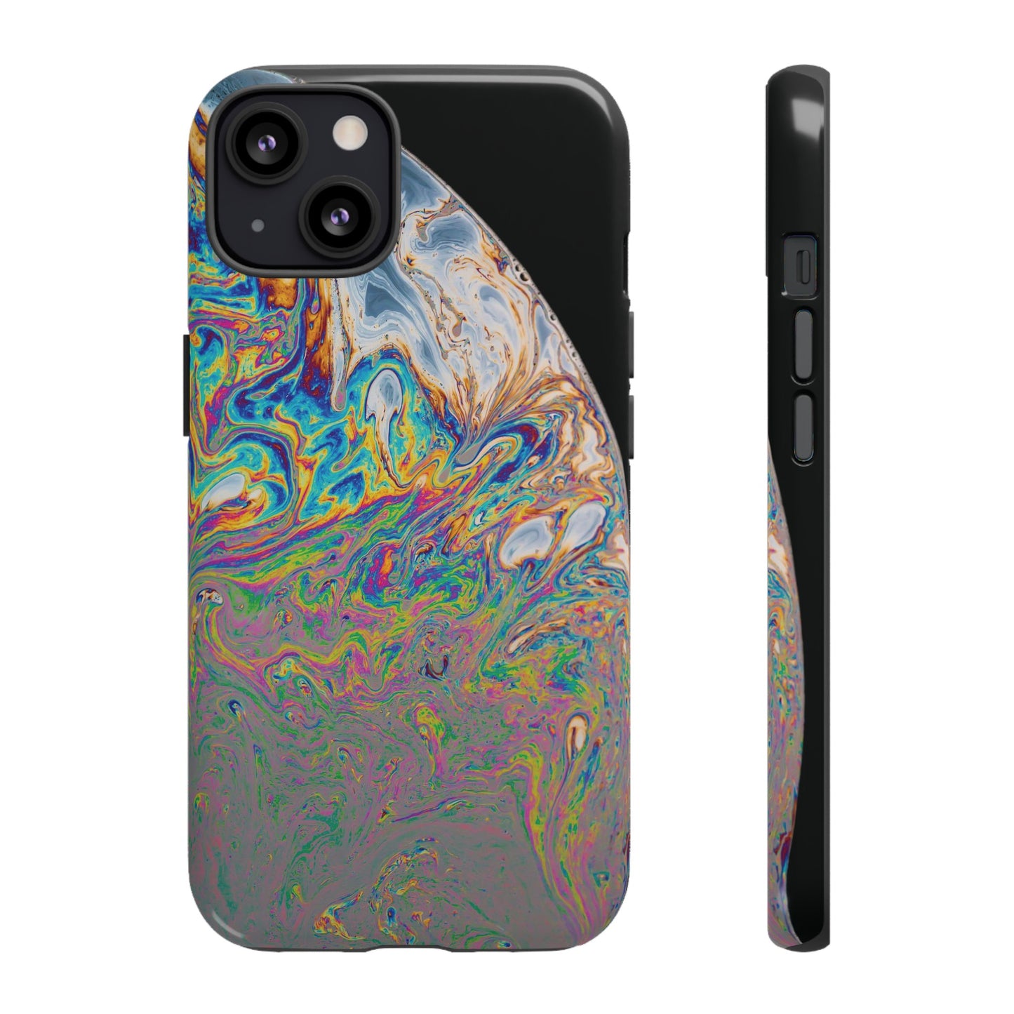 Rainbow Orb Wallpaper Phone Case | iPhone 15 Plus/ Pro, 14, 13, 12| Google Pixel 7, Pro, 5| Samsung Galaxy S23 All Major Phone Models