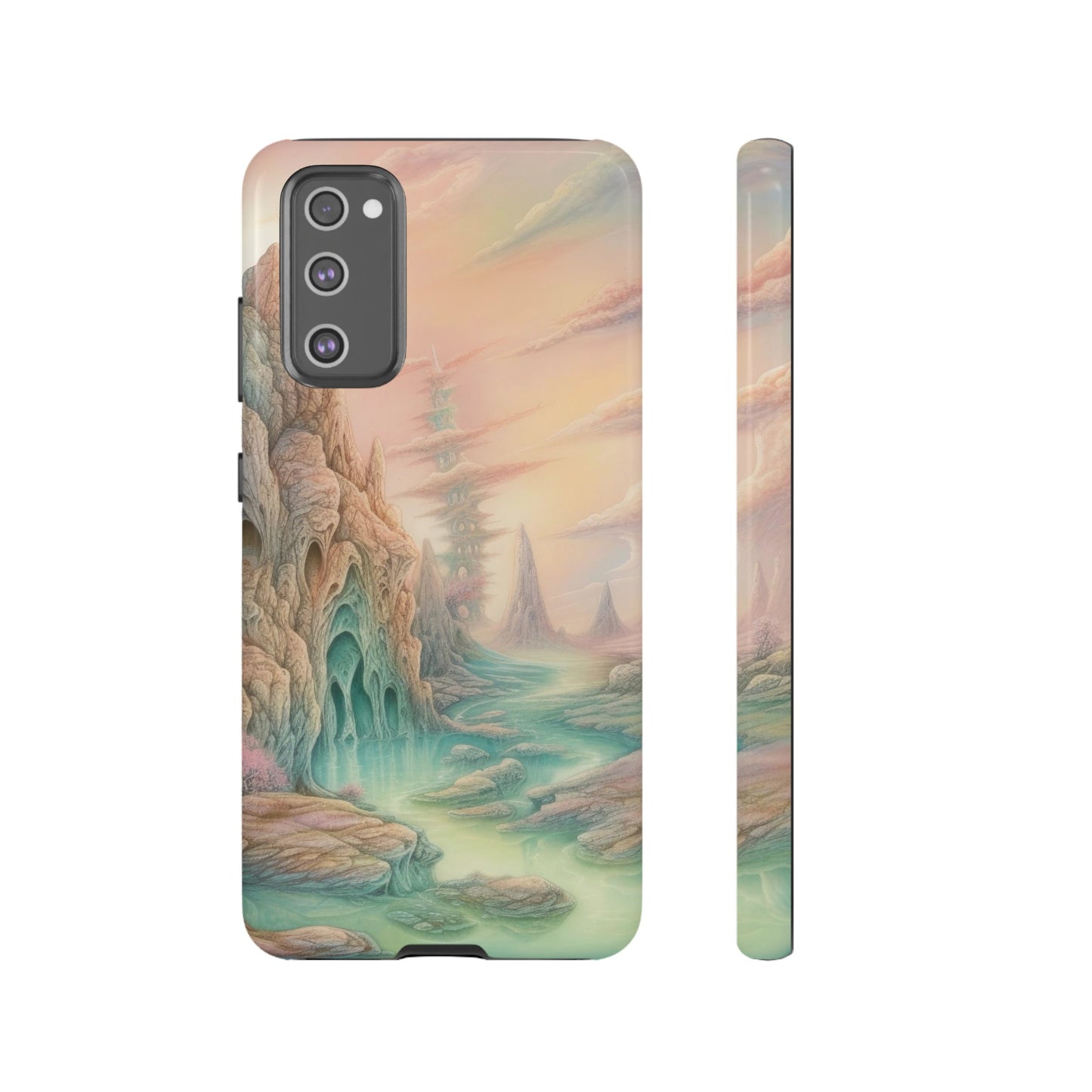 Caves Sci-Fi Wallpaper Phone Case | iPhone 15 Plus/ Pro, 14, 13, 12| Google Pixel 7, Pro, 5| Samsung Galaxy S23 All Major Phone Models