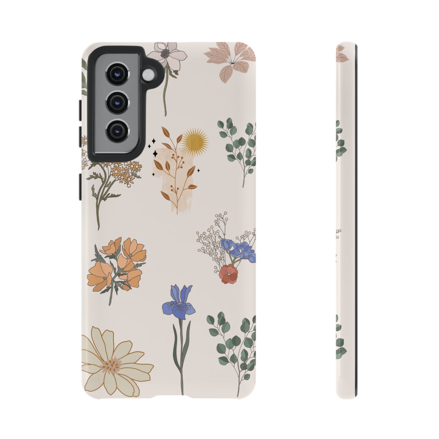 Floral Collage Phone Case | iPhone 15 Plus/ Pro, 14, 13, 12| Google Pixel 7, Pro, 5| Samsung Galaxy S23 All Major Phone Models