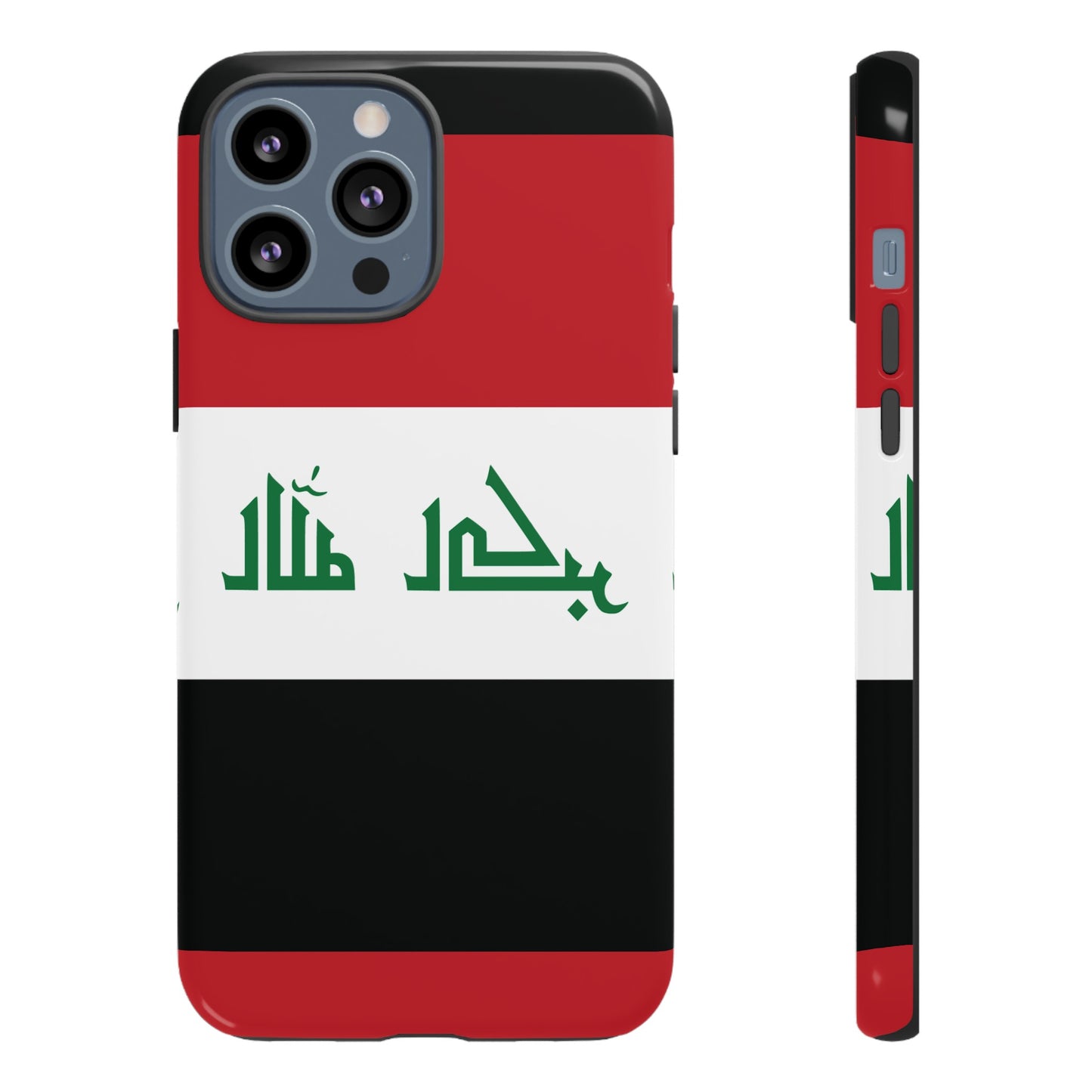 Iraq Flag Phone Case | iPhone 15 Plus/ Pro, 14, 13, 12| Google Pixel 7, Pro, 5| Samsung Galaxy S23 All Major Phone Models