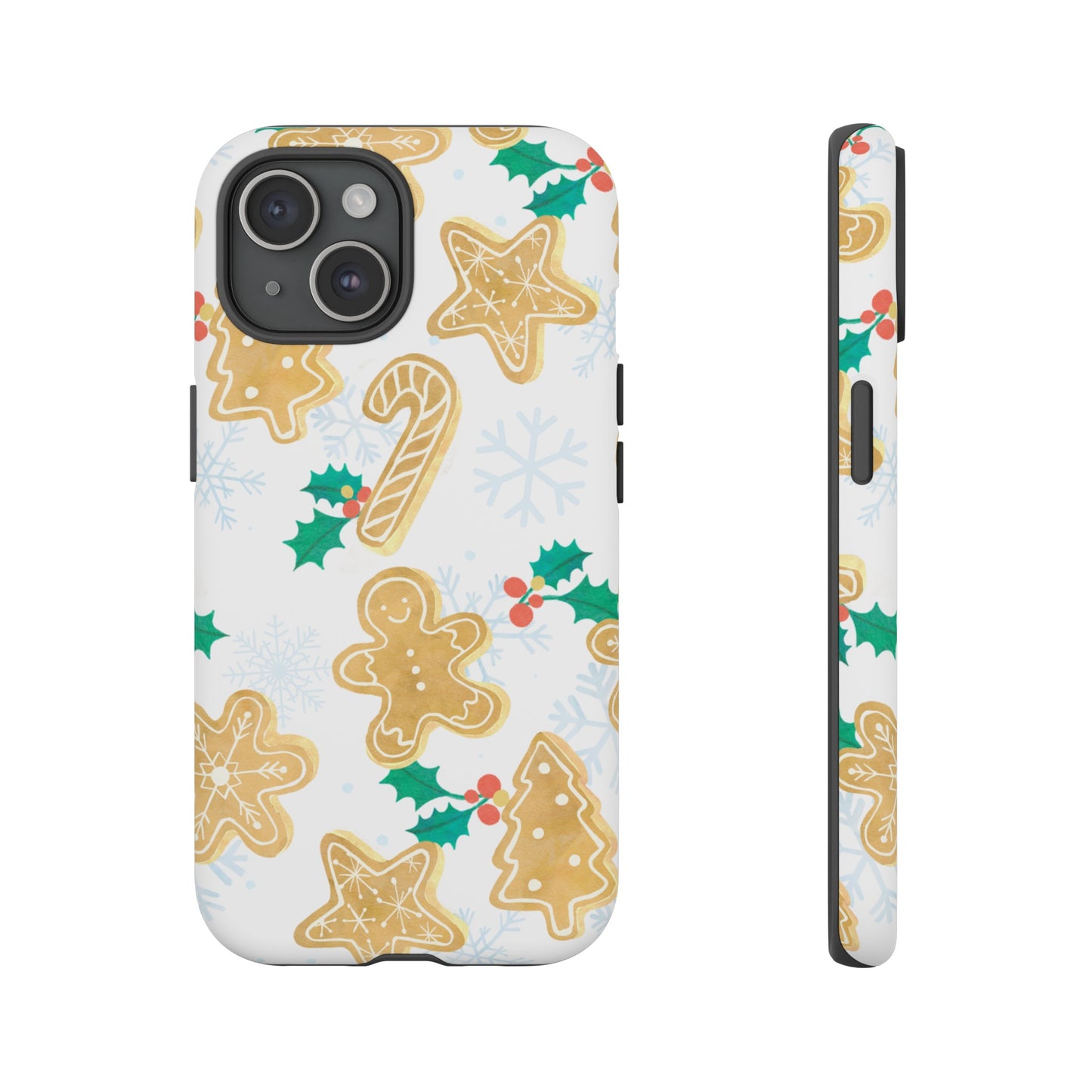 Gingerbread Wallpaper Phone Case | iPhone 15 Plus/ Pro, 14, 13, 12| Google Pixel 7, Pro, 5| Samsung Galaxy S23 All Major Phone Models