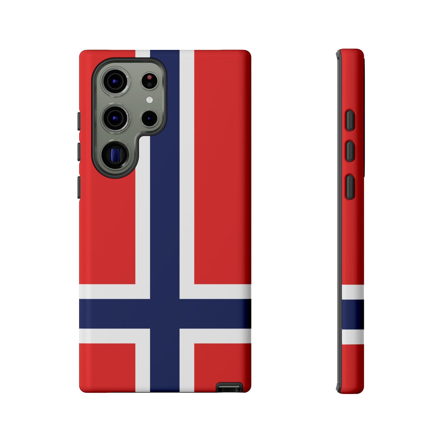 Norway Flag Phone Case | iPhone 15 Plus/ Pro, 14, 13, 12| Google Pixel 7, Pro, 5| Samsung Galaxy S23 All Major Phone Models