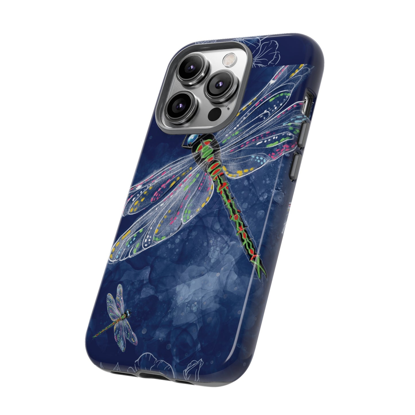 Dragonfly Wallpaper Phone Case | iPhone 15 Plus/ Pro, 14, 13, 12| Google Pixel 7, Pro, 5| Samsung Galaxy S23 All Major Phone Models