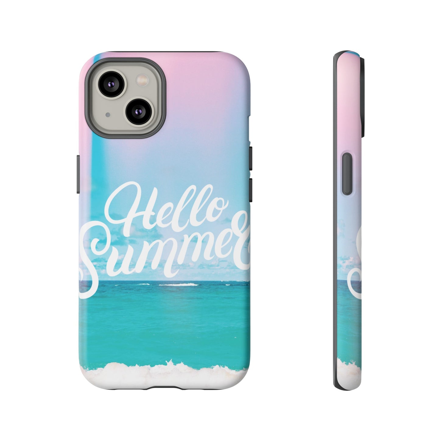 Hello Summer Wallpaper Phone Case | iPhone 15 Plus/ Pro, 14, 13, 12| Google Pixel 7, Pro, 5| Samsung Galaxy S23 All Major Phone Models