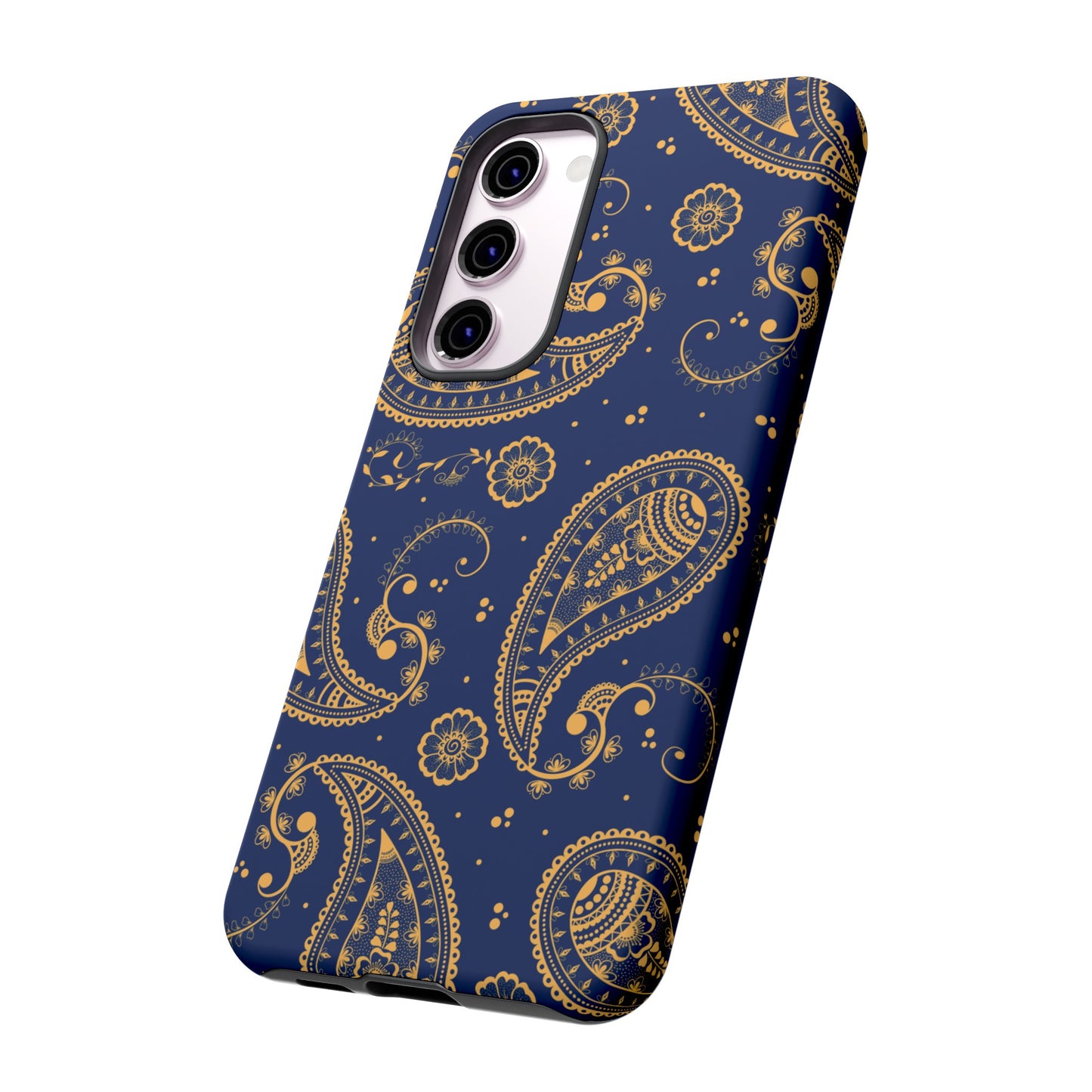 Indian Paisley Wallpaper Phone Case | iPhone 15 Plus/ Pro, 14, 13, 12| Google Pixel 7, Pro, 5| Samsung Galaxy S23 All Major Phone Models