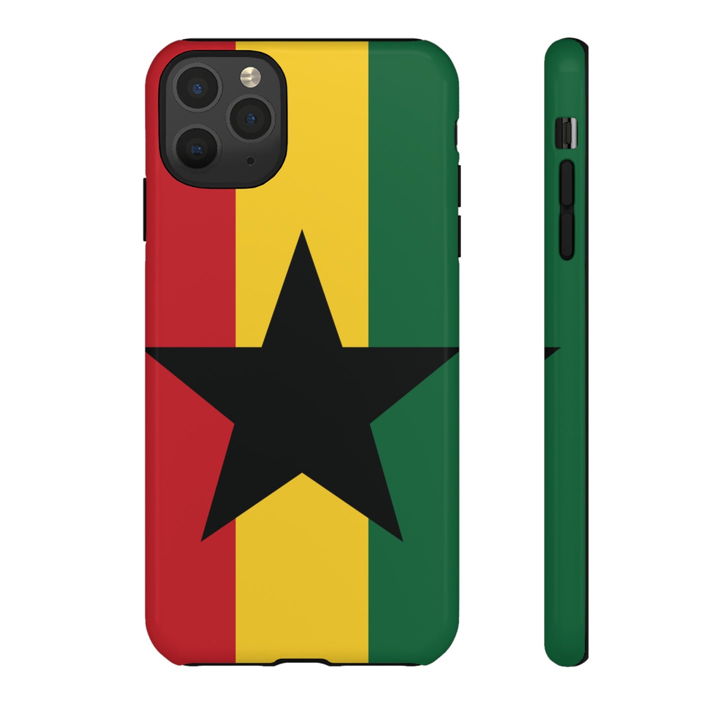 Ghana Flag Phone Case | iPhone 15 Plus/ Pro, 14, 13, 12| Google Pixel 7, Pro, 5| Samsung Galaxy S23 All Major Phone Models