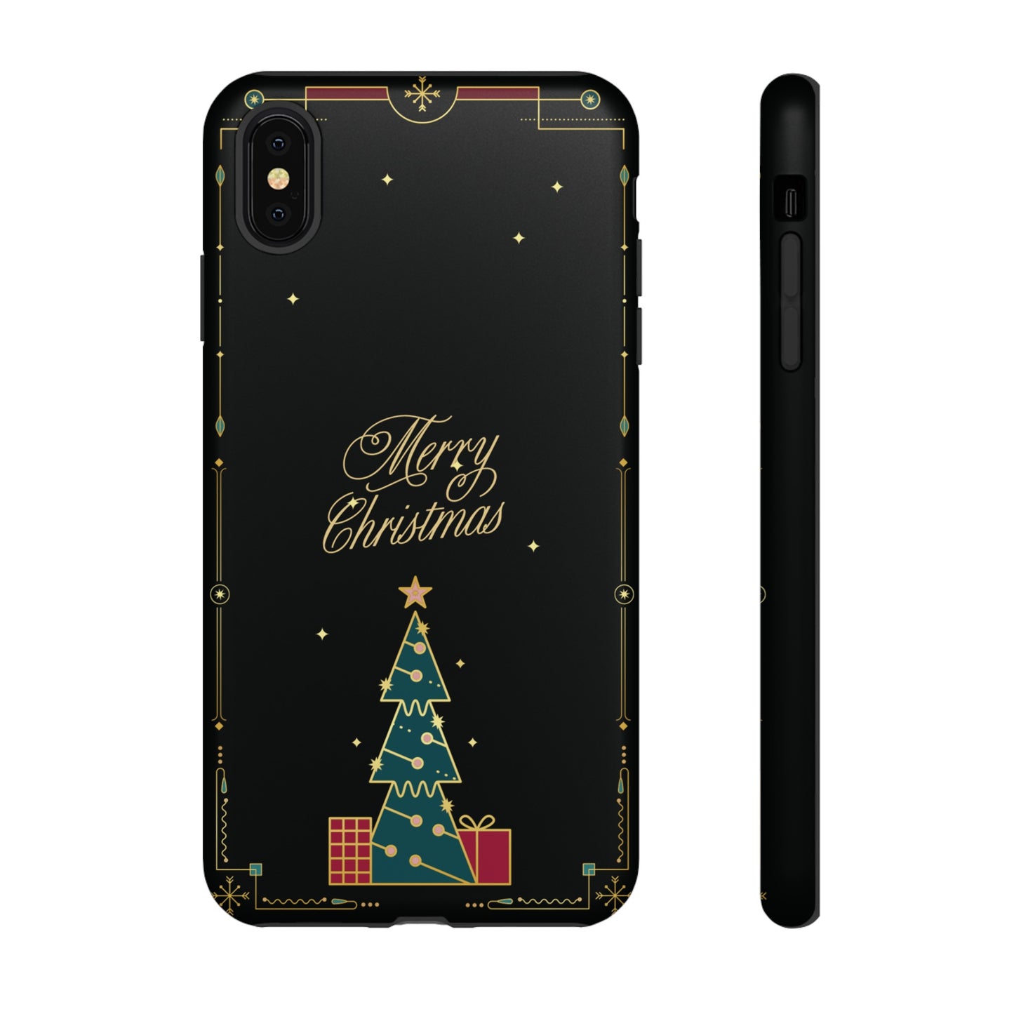 Christmas Tree Wallpaper Phone Case | iPhone 15 Plus/ Pro, 14, 13, 12| Google Pixel 7, Pro, 5| Samsung Galaxy S23 All Major Phone Models