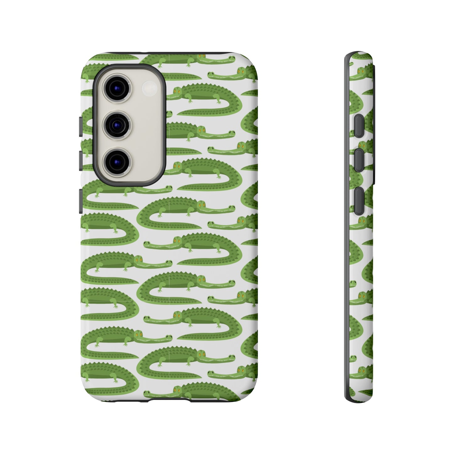 Crocodile Wallpaper Phone Case | iPhone 15 Plus/ Pro, 14, 13, 12| Google Pixel 7, Pro, 5| Samsung Galaxy S23 All Major Phone Models