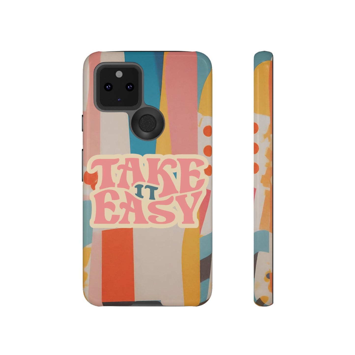 Take It Easy Wallpaper Phone Case | iPhone 15 Plus/ Pro, 14, 13, 12| Google Pixel 7, Pro, 5| Samsung Galaxy S23 All Major Phone Models