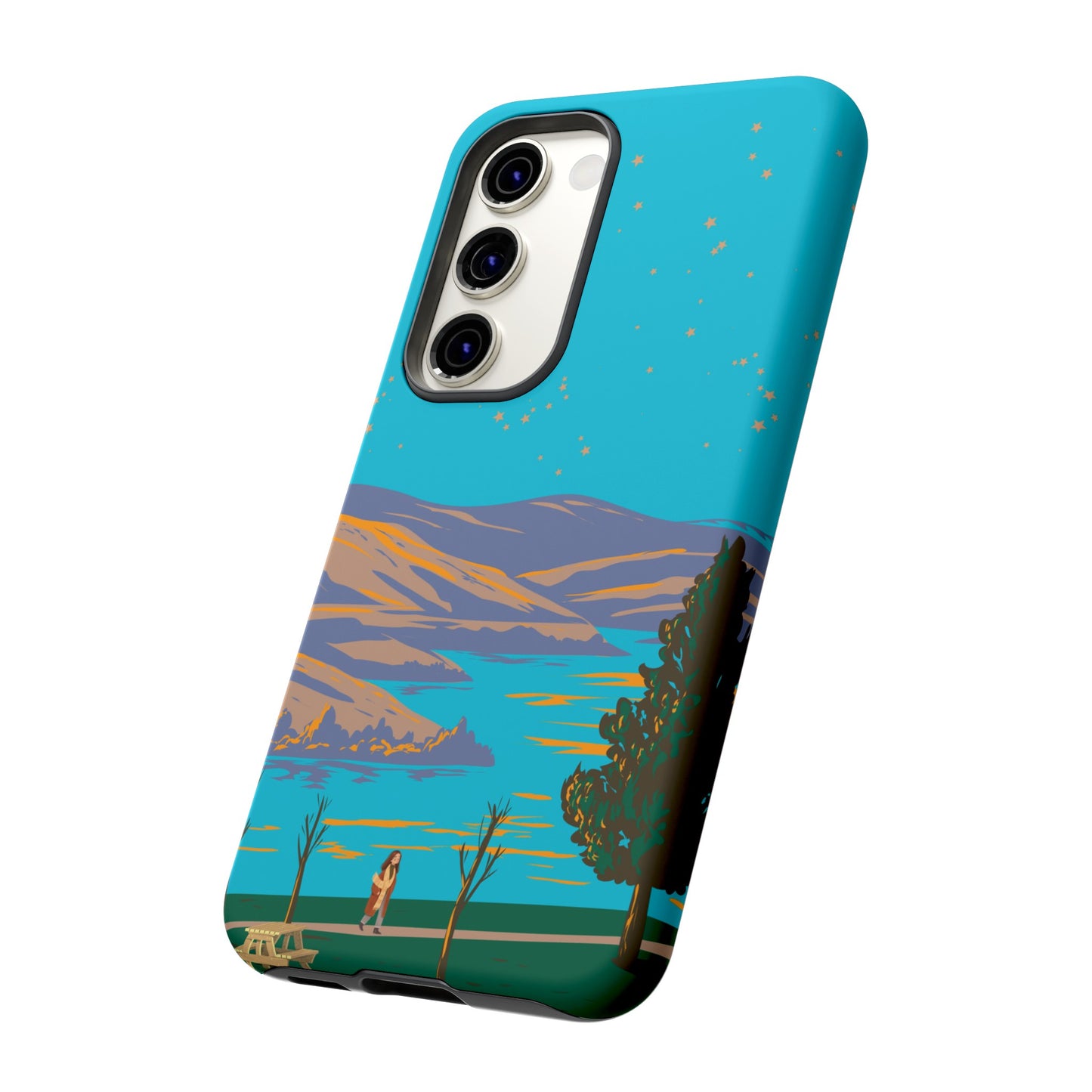 Afternoon Stroll Phone Case| iPhone 15 Plus/ Pro, 14, 13, 12| Google Pixel 7, Pro, 5| Samsung Galaxy S23 All Major Phone Models