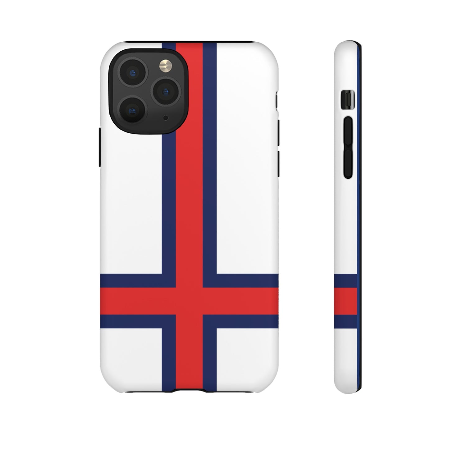 Faroe Island Denmark Flag Phone Case | iPhone 15 Plus/ Pro, 14, 13, 12| Google Pixel 7, Pro, 5| Samsung Galaxy S23 All Major Phone Models