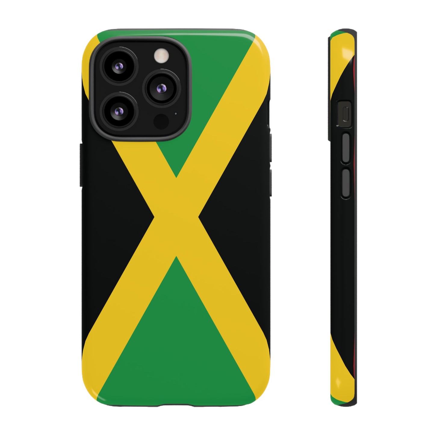 Jamaica Flag Phone Case | iPhone 15 Plus/ Pro, 14, 13, 12| Google Pixel 7, Pro, 5| Samsung Galaxy S23 All Major Phone Models