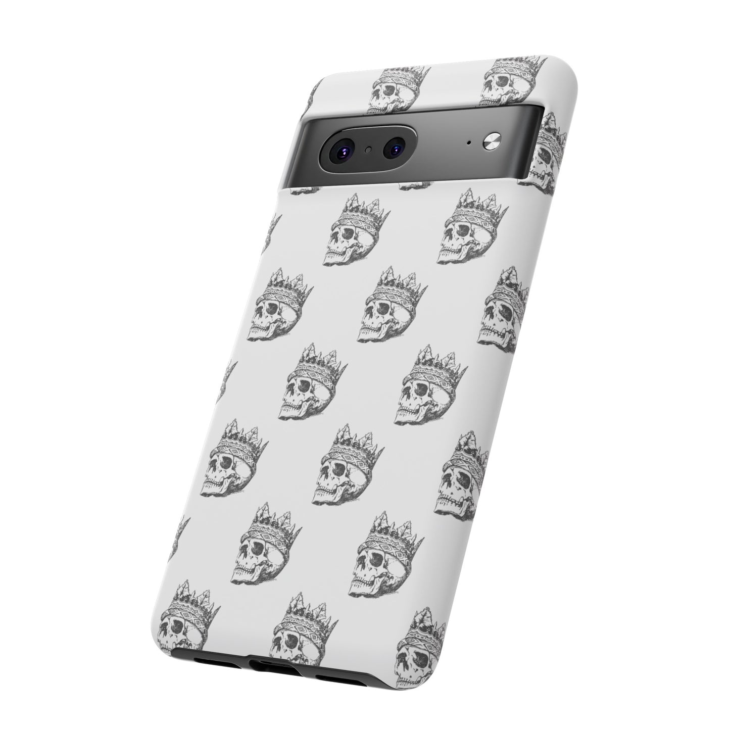 Skull Wallpaper Phone Case | iPhone 15 Plus/ Pro, 14, 13, 12| Google Pixel 7, Pro, 5| Samsung Galaxy S23 All Major Phone Models