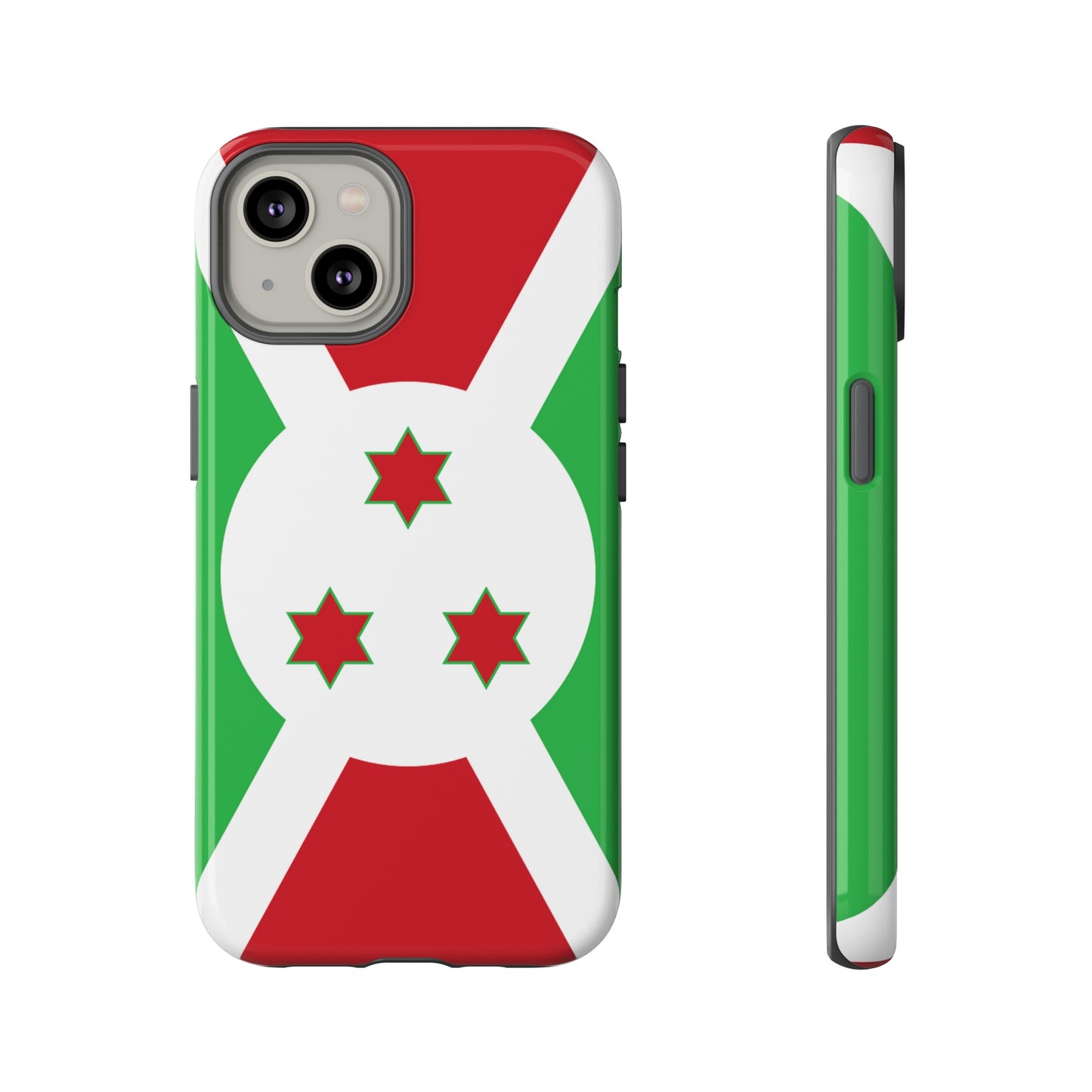 Burundi Flag Phone Case | iPhone 15 Plus/ Pro, 14, 13, 12| Google Pixel 7, Pro, 5| Samsung Galaxy S23 All Major Phone Models