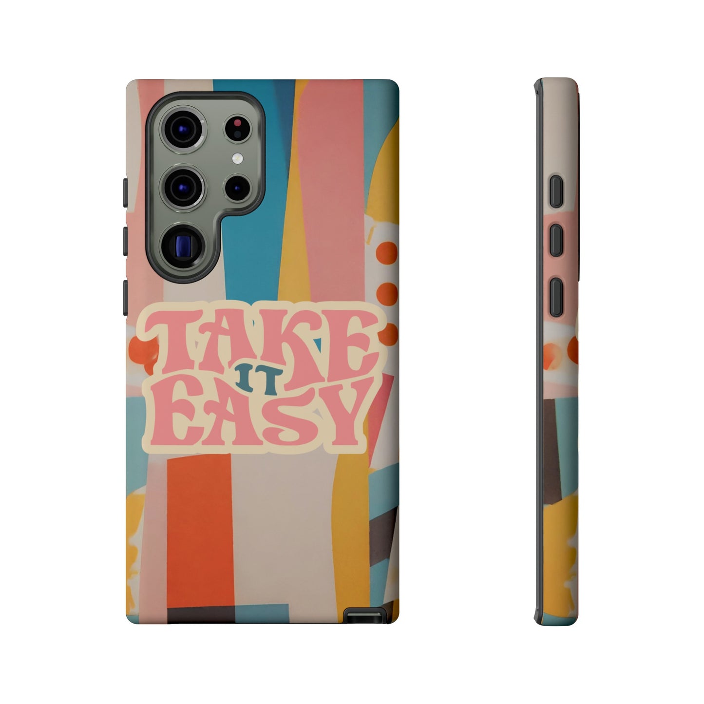 Take It Easy Wallpaper Phone Case | iPhone 15 Plus/ Pro, 14, 13, 12| Google Pixel 7, Pro, 5| Samsung Galaxy S23 All Major Phone Models