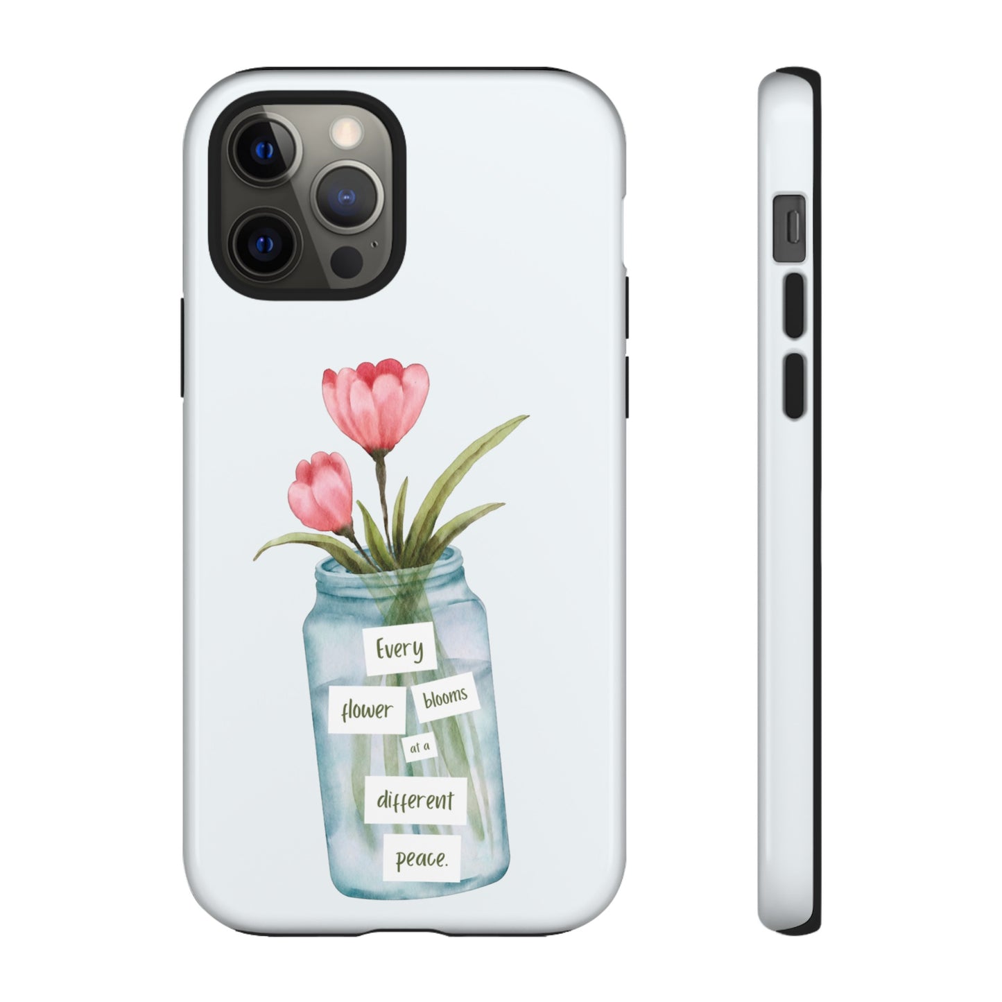 Flowers in a Jar Wallpaper Phone Case | iPhone 15 Plus/ Pro, 14, 13, 12| Google Pixel 7, Pro, 5| Samsung Galaxy S23 All Major Phone Models