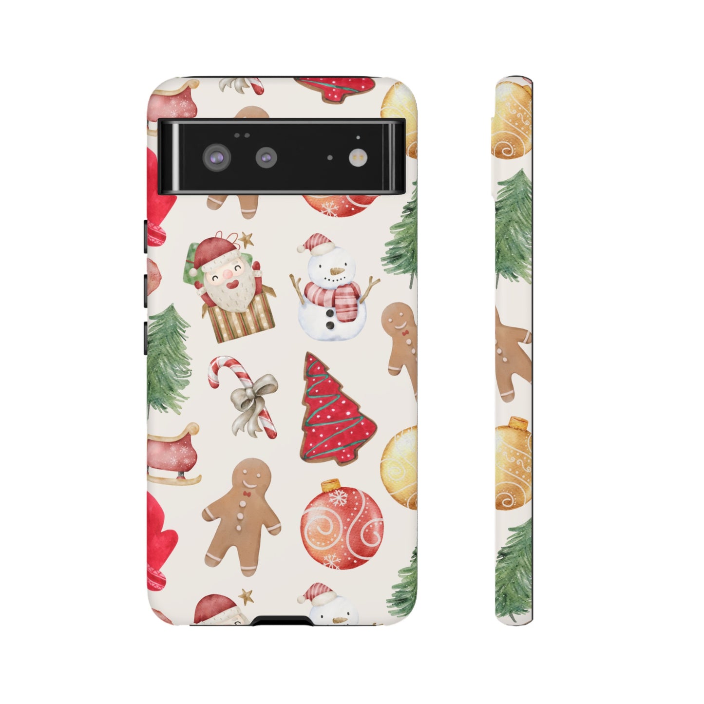 Collage Christmas Wallpaper Phone Case | iPhone 15 Plus/ Pro, 14, 13, 12| Google Pixel 7, Pro, 5| Samsung Galaxy S23 All Major Phone Models