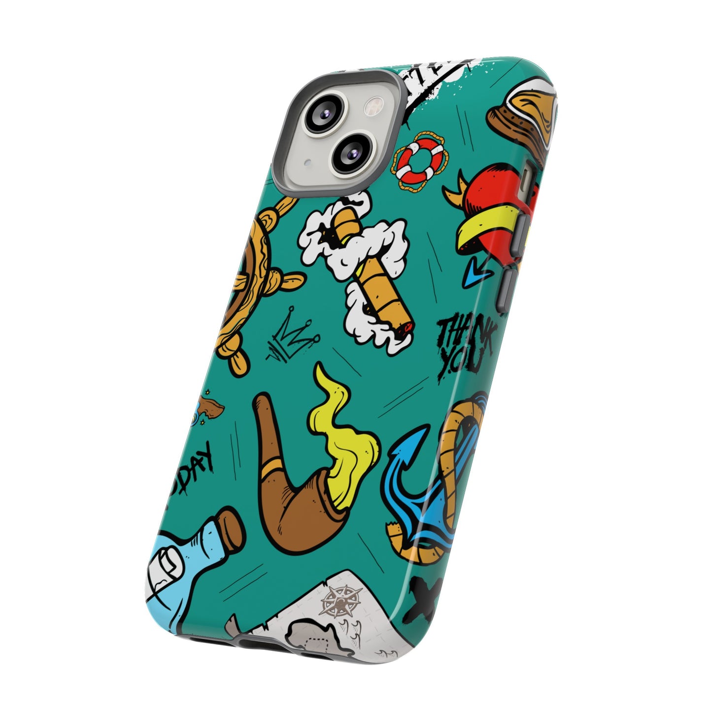 Pirate Wallpaper Phone Case | iPhone 15 Plus/ Pro, 14, 13, 12| Google Pixel 7, Pro, 5| Samsung Galaxy S23 All Major Phone Models