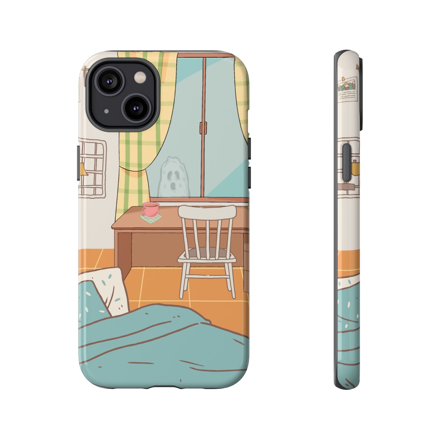 Ghost At The Window Wallpaper Phone Case | iPhone 15 Plus/ Pro, 14, 13, 12| Google Pixel 7, Pro, 5| Samsung Galaxy S23 All Major Phone Models