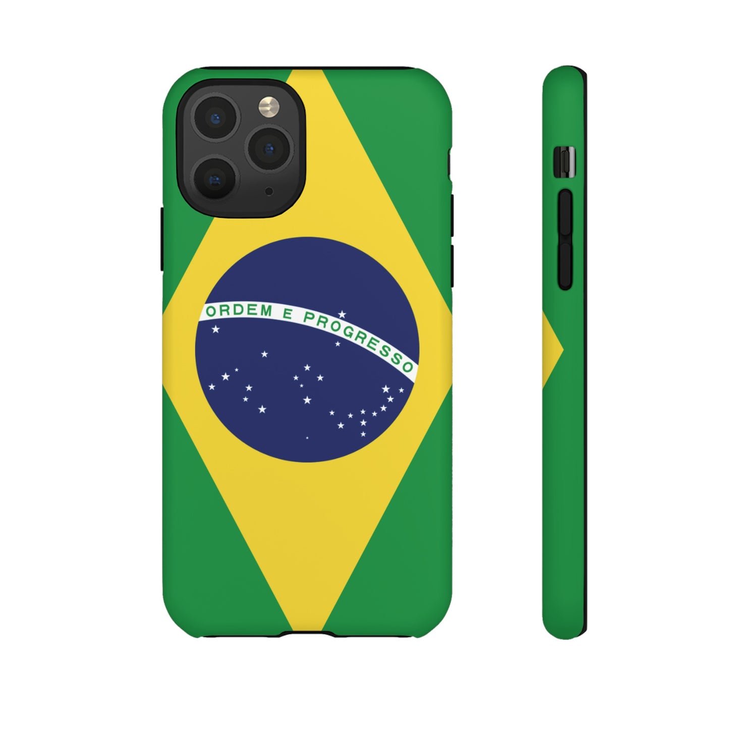 Brazil Flag Phone Case | iPhone 15 Plus/ Pro, 14, 13, 12| Google Pixel 7, Pro, 5| Samsung Galaxy S23 All Major Phone Models